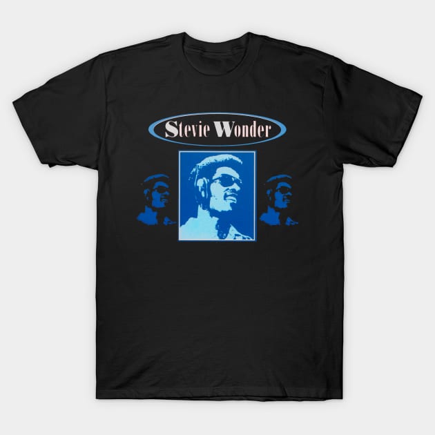 Retro Stevie Wonder T-Shirt by Kiho Jise